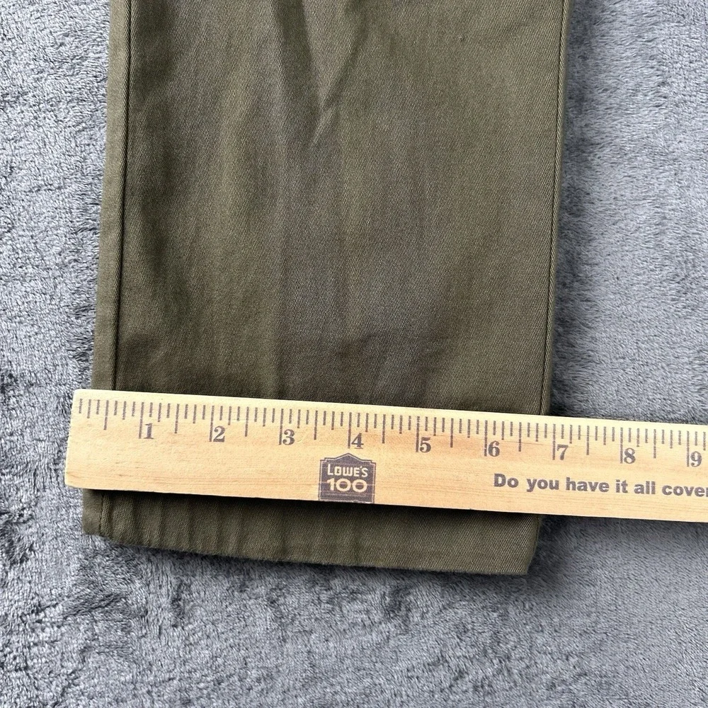 Banana Republic Pants Men's 30x32 Olive Green Lived In Chino Slim Fit Casual NEW